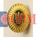 Кокарда офіцерська (золотисто-зелена)